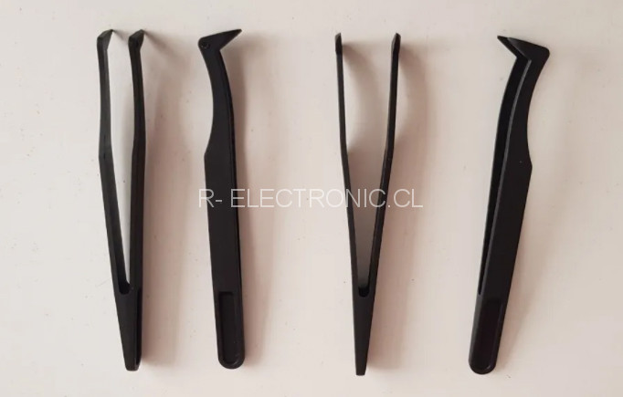 Pinza de Carbono antiestatica