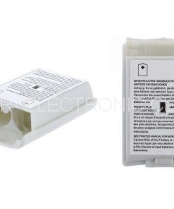 Tapa Porta Pilas Control De Xbox 360 Blanca