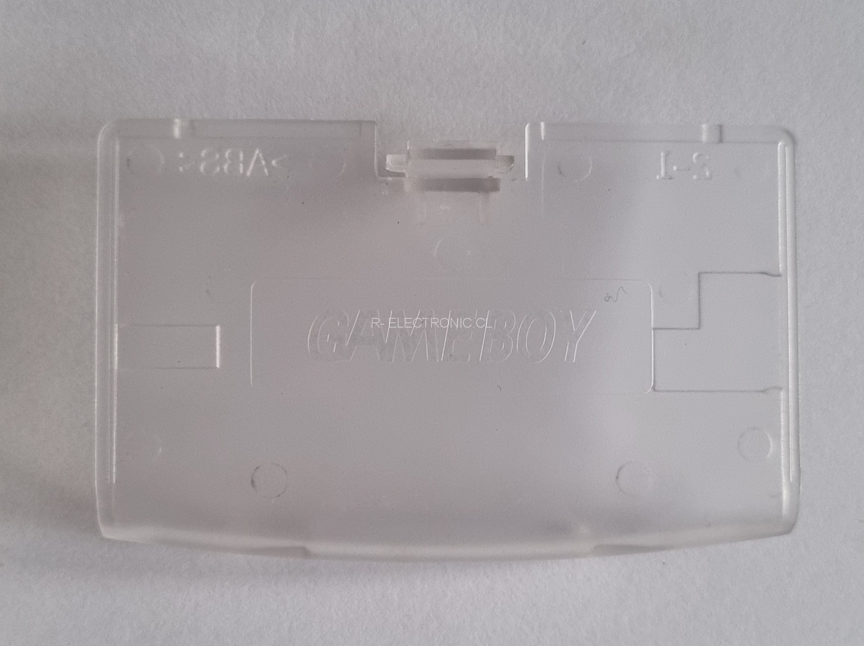 Tapa Bateria Transparente Original Game Boy Advance
