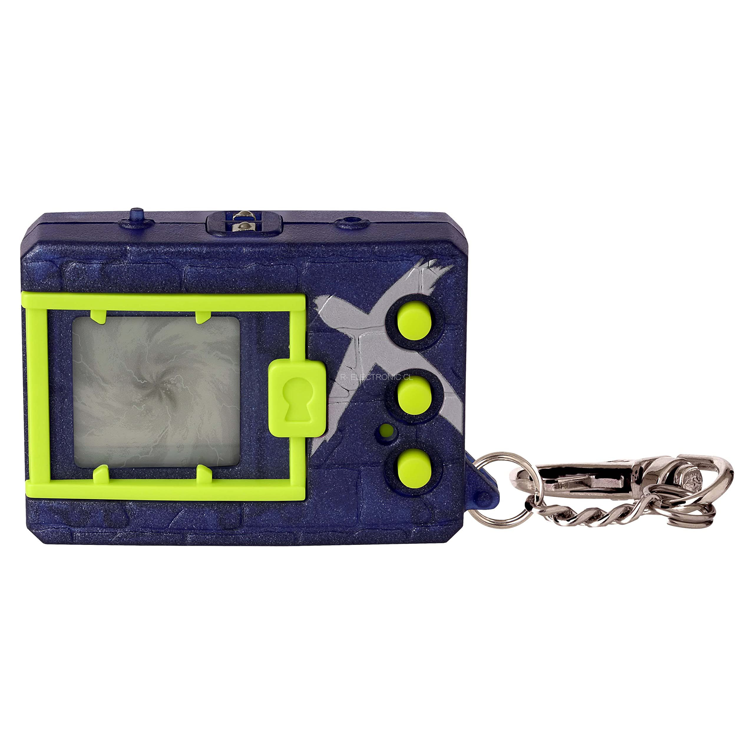 Digimon X2 Tamagotchi Azul Marino Y Plata - Imagen 2