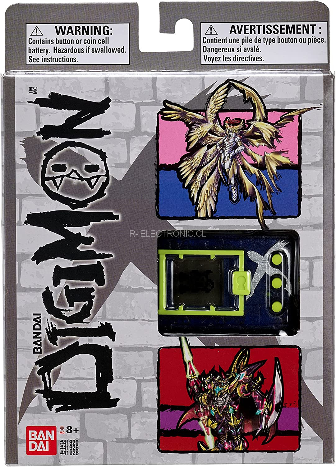 Digimon X2 Tamagotchi Azul Marino Y Plata - Imagen 4