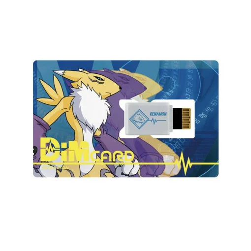 DIM CARD EX2 RENAMON DIGIMON VITAL BRACELET - Imagen 2