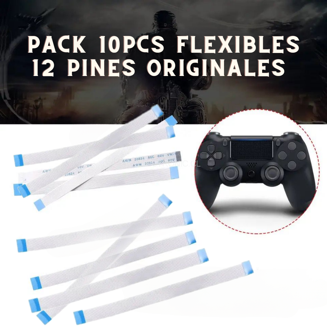 Pack 10 Pcs Flexibles 12 pines original