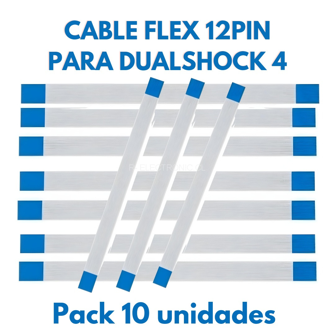 Pack 10 Pcs Flexibles 12 pines original - Imagen 2