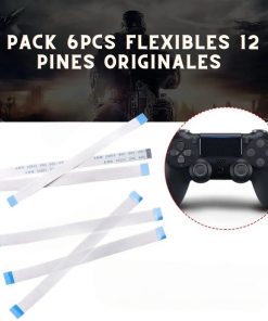 Pack 6 Pcs Flexibles 12 pines original
