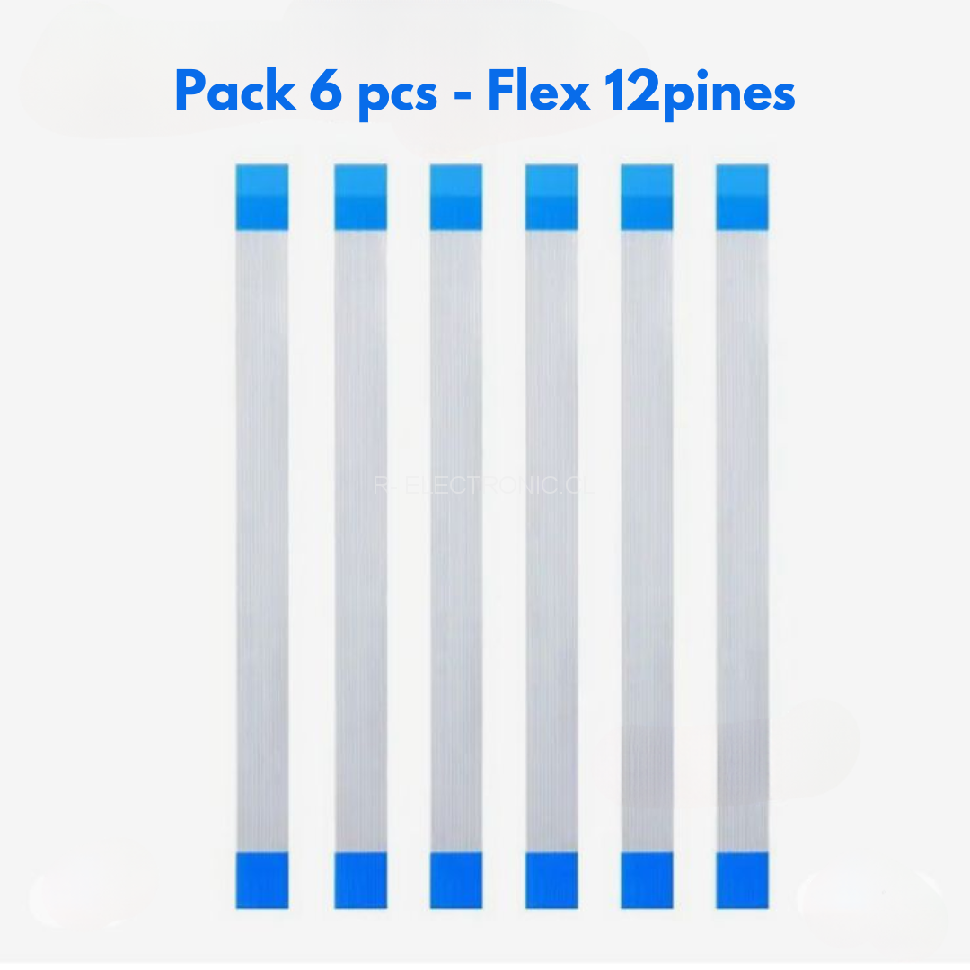 Pack 6 Pcs Flexibles 12 pines original - Imagen 3