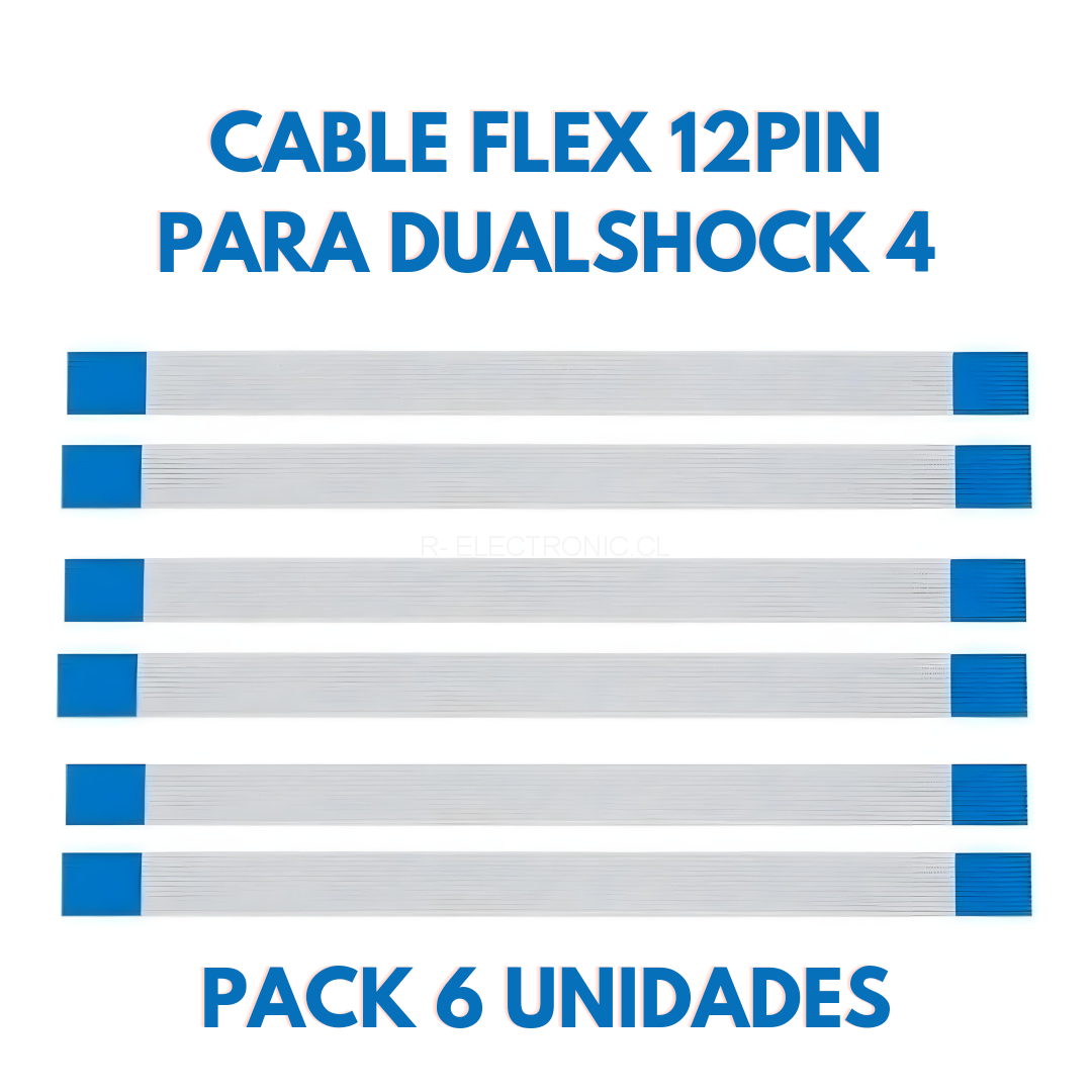 Pack 6 Pcs Flexibles 12 pines original - Imagen 2