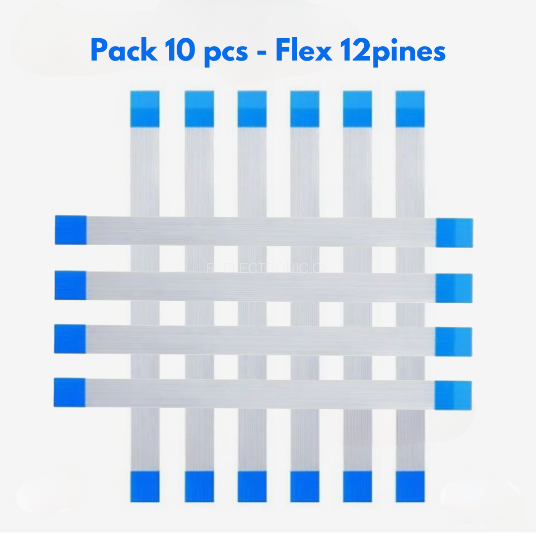 Pack 10 Pcs Flexibles 12 pines original - Imagen 3
