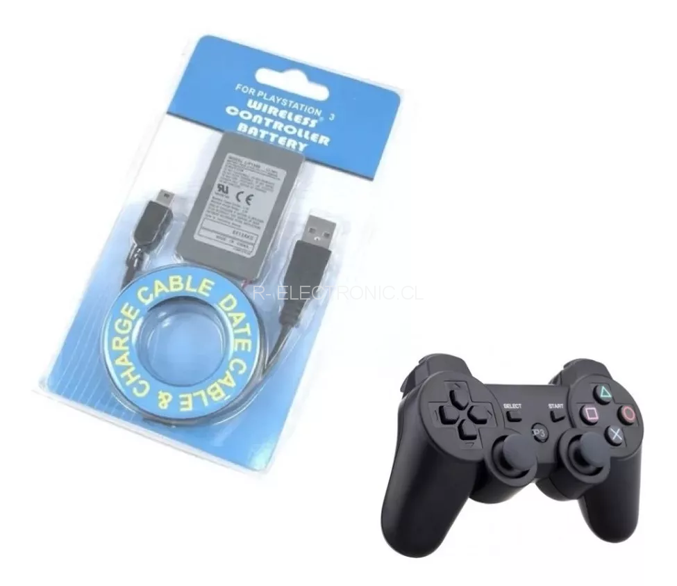 Bateria para Control Ps3 Con Cable - Imagen 3