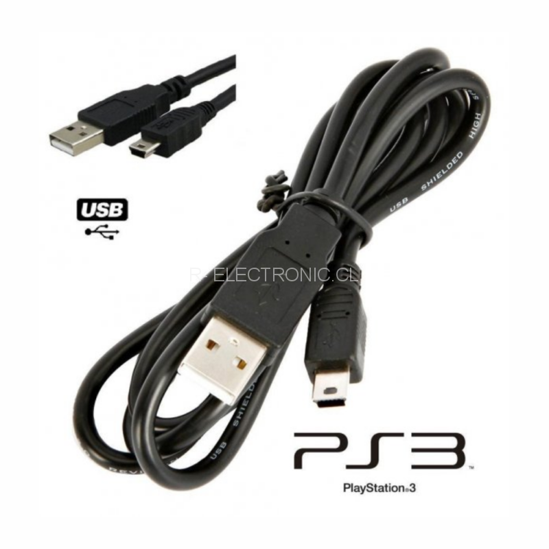 Cable Carga Control Ps3 - Imagen 2