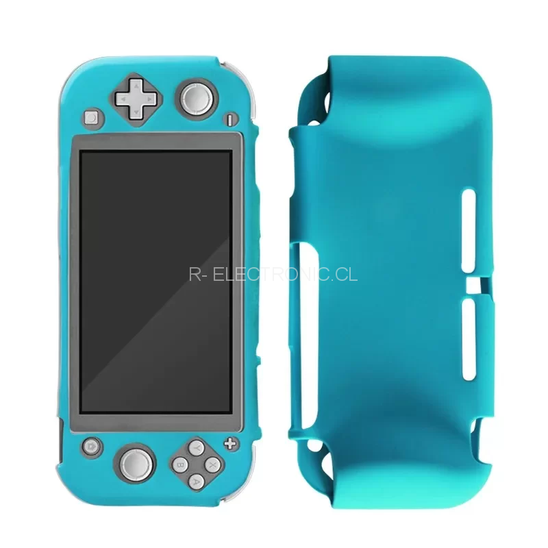 Funda Protectora Silicona Nintendo Switch Lite Celeste
