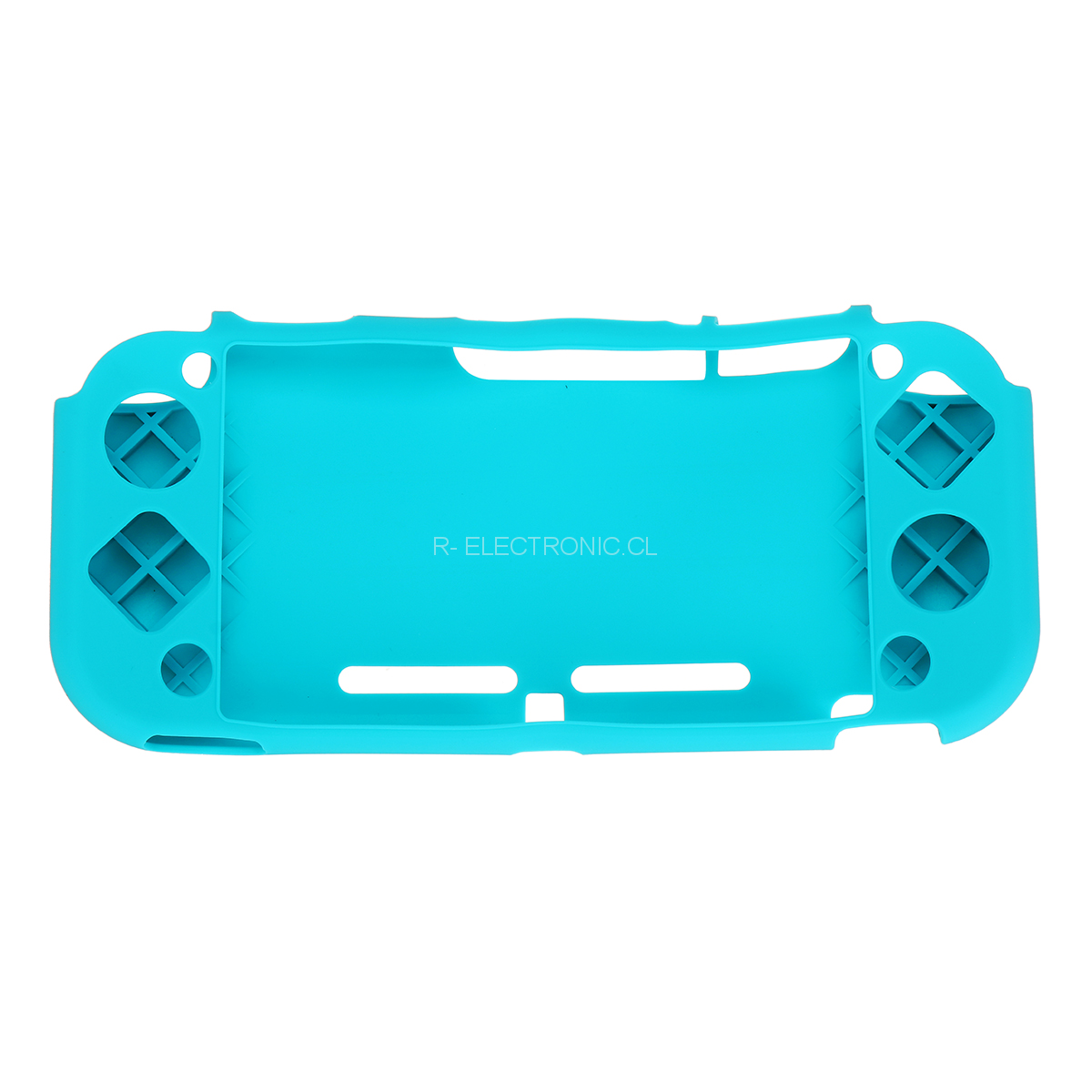Funda Protectora Silicona Nintendo Switch Lite Celeste - Imagen 3