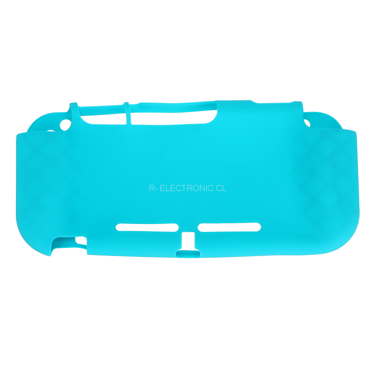 Funda Protectora Silicona Nintendo Switch Lite Celeste - Imagen 4